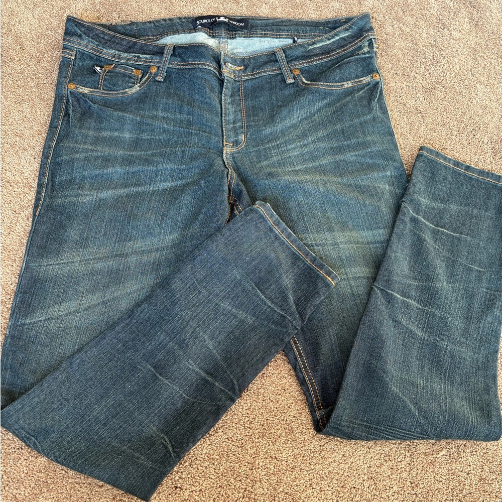 Torrid Source of Wisdom Blue Jeans